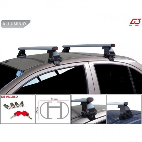 Barre portatutto alluminio - barre,