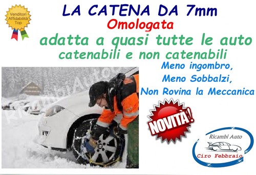 Catene neve 7mm - catene,